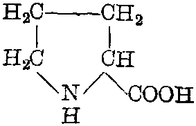 脯氨酸化学结构式图片